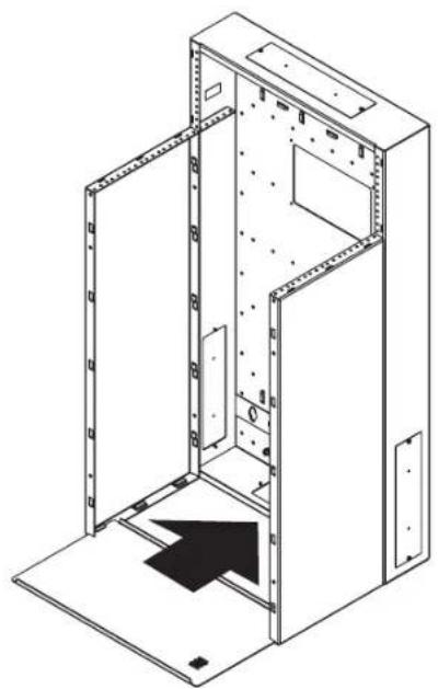 Tripp Lite SmartRack SRWF16U38 - Vent Tray Installation - 1
