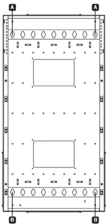 Tripp Lite SmartRack SRWF16U38 - Instalación en Rack de 2 Postes - 1