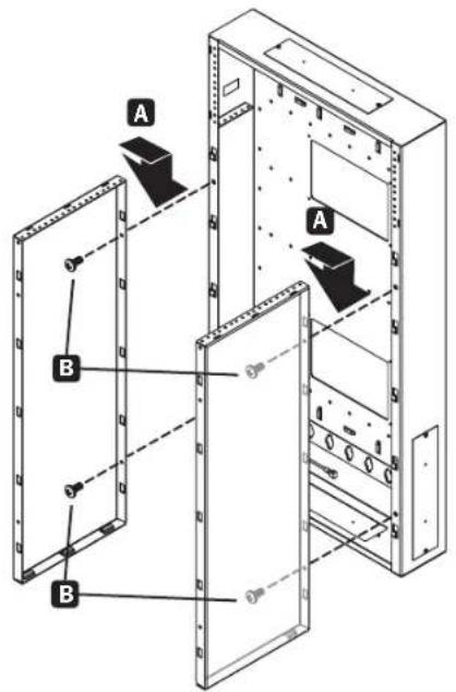 Tripp Lite SmartRack SRWF16U38 - Instalación de Panel Lateral - 1