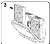 AeraMax Pro Am 4S PC - PROCEDURE DE REMPLACEMENT DES FILTRES : - 3