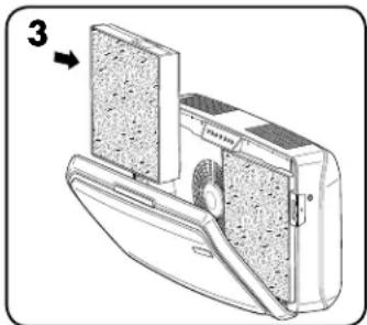 AeraMax Pro AM 4 PC - PROCEDIMIENTO DE REEMPLAZO DEL FILTRO: - 3