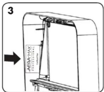 AeraMax Pro AM II - PROCEDURE DE REMPLACEMENT DES FILTRES : - 3