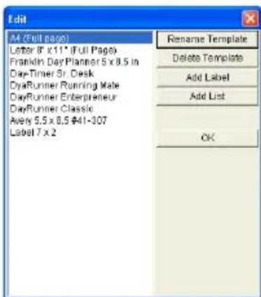 TARGUS AWU04CA - Editing Print Templates - 2