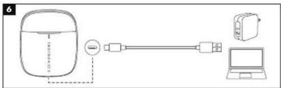 TaoTronics TTBH092 - Charger le Boîtier - 1