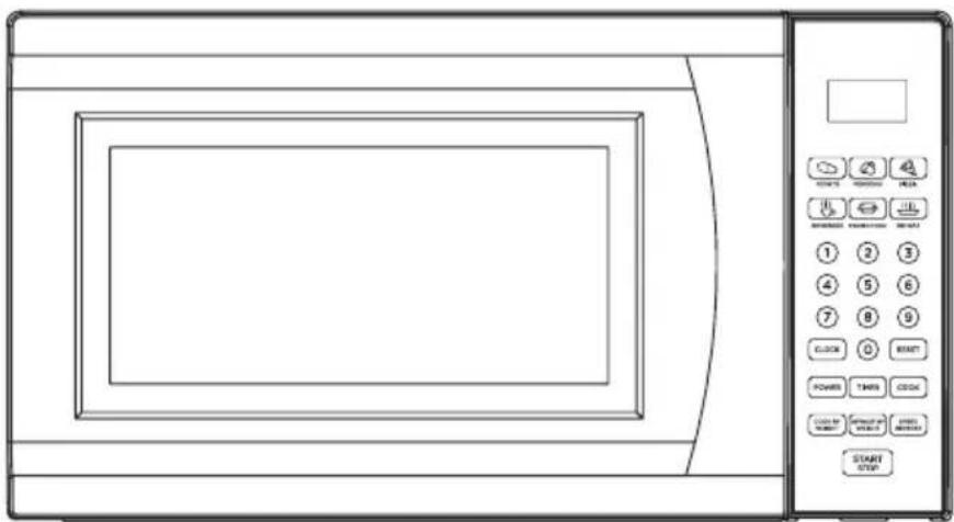 Commercial Chef CHM770B - PARTS & FEATURES - 1