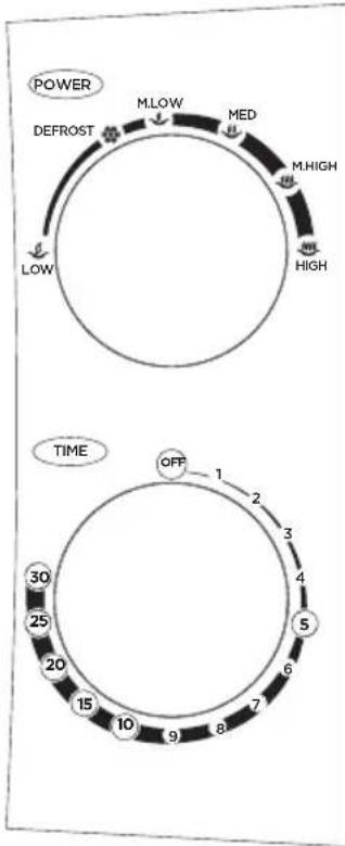 Commercial Chef CHM660B - CONTROL PANEL - 1
