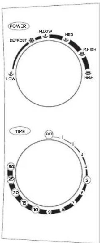 Commercial Chef CHM660B - PANNEAU DE COMMANDE - 1
