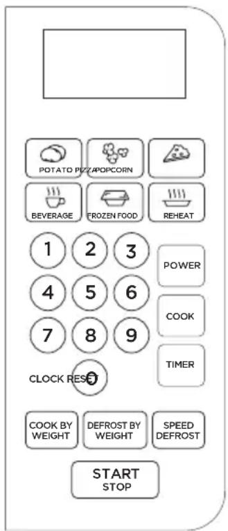 Commercial Chef CHCM11100W - CONTROL PANEL - 1