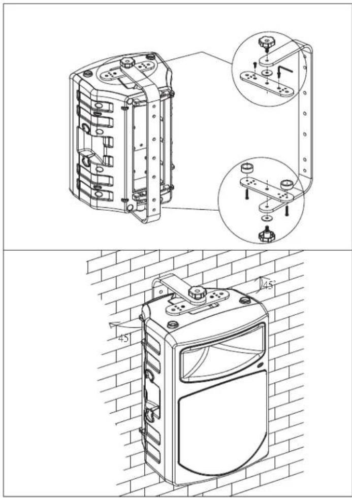 SAMSON db300i - Optional Mounting Kits / Kits de fixation optionnels / Optionale Montage-Kits Kits opcionales de montaje /Kit di Montaggio Opzionali - 1