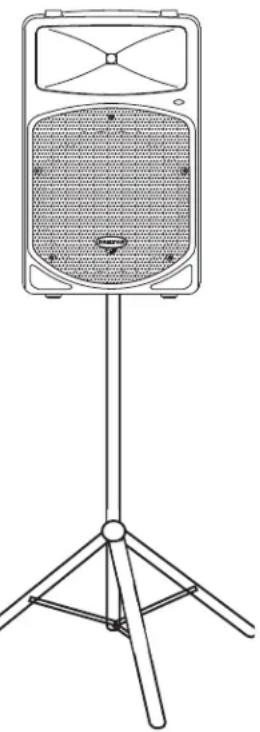 SAMSON db300i - Lautsprecherplatzierung - 1