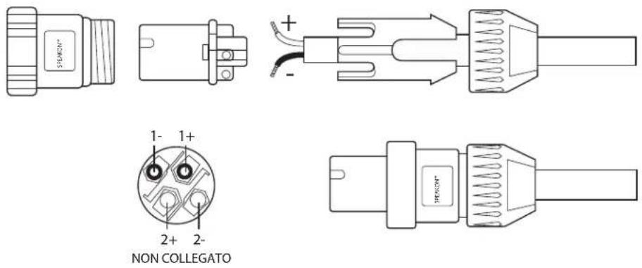 SAMSON db300i - Guida al Cablaggio del Connettore Speakon - 1