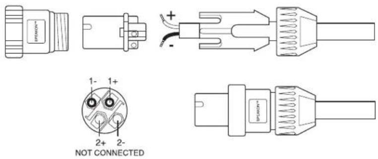 SAMSON db300i - Guía de cableado Speakon - 1