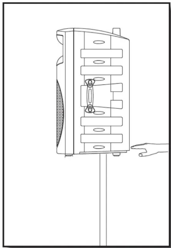 SAMSON db300i - Colocación de dB300 apilados - 1