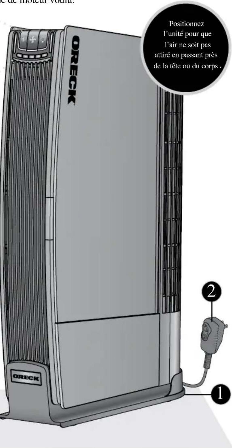 Oreck AIR12GU - Fonctionnement - 2