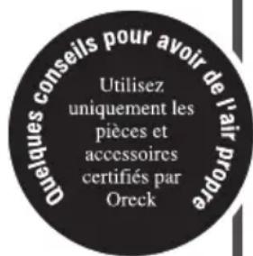 Oreck XL Professional - Pièces. - 1