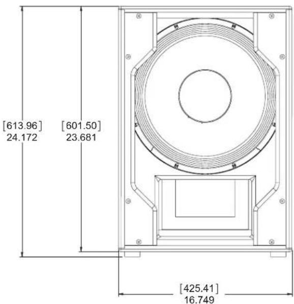 PEAVEY PVXp Sub - DISCONNESSIONE DELL'UNITÀ PVX™P SUB DALLA RETE CA - 1