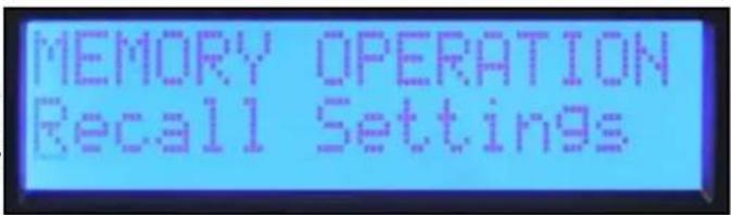 PEAVEY IPR2 7500 - Saving Settings - 2