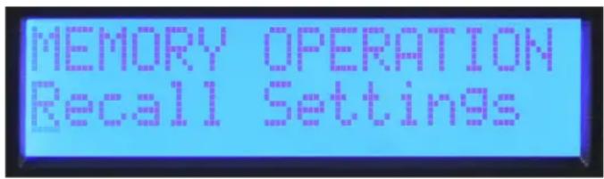 PEAVEY IPR2 7500 - Recalling a Preset - 1