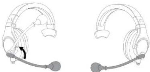 SHURE BRH440M - Port du Headset - 3