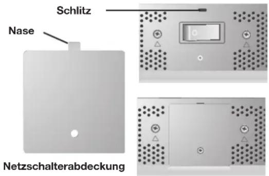 NEC PlasmaSync 42XC10 - Netzschalterabdeckung - 2