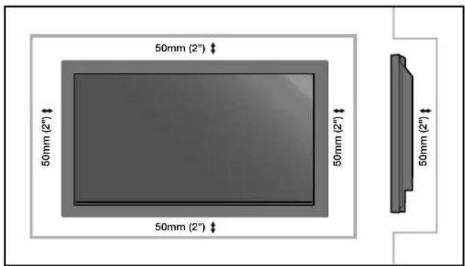 NEC PlasmaSync 50XC10 - Mounting Location - 3