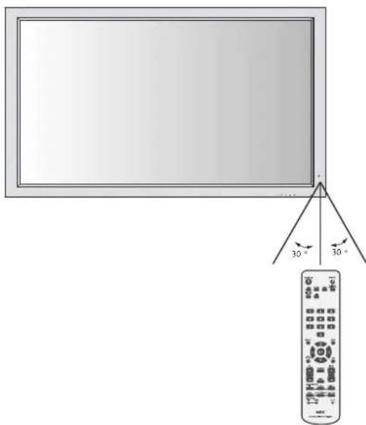 NEC PlasmaSync 50XP10 - Umgang mit der Fernbedienung - 1