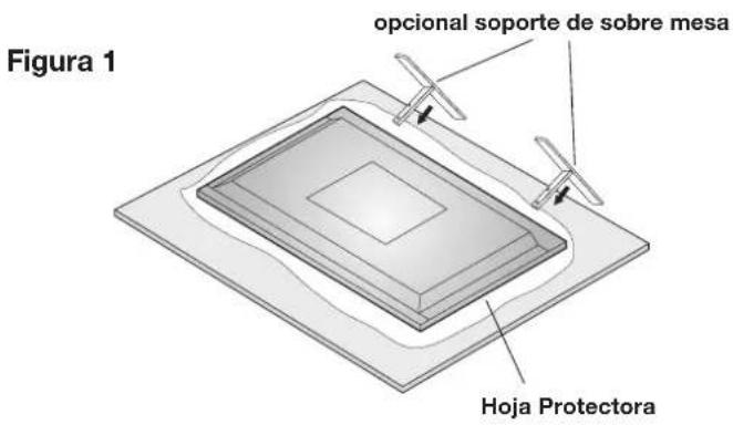 NEC PlasmaSync 50XP10 - Ubicación del Soporte - 1