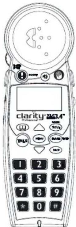 Clarity XLC3.5HS - Dispose of used batteries according to the instructions. - 3
