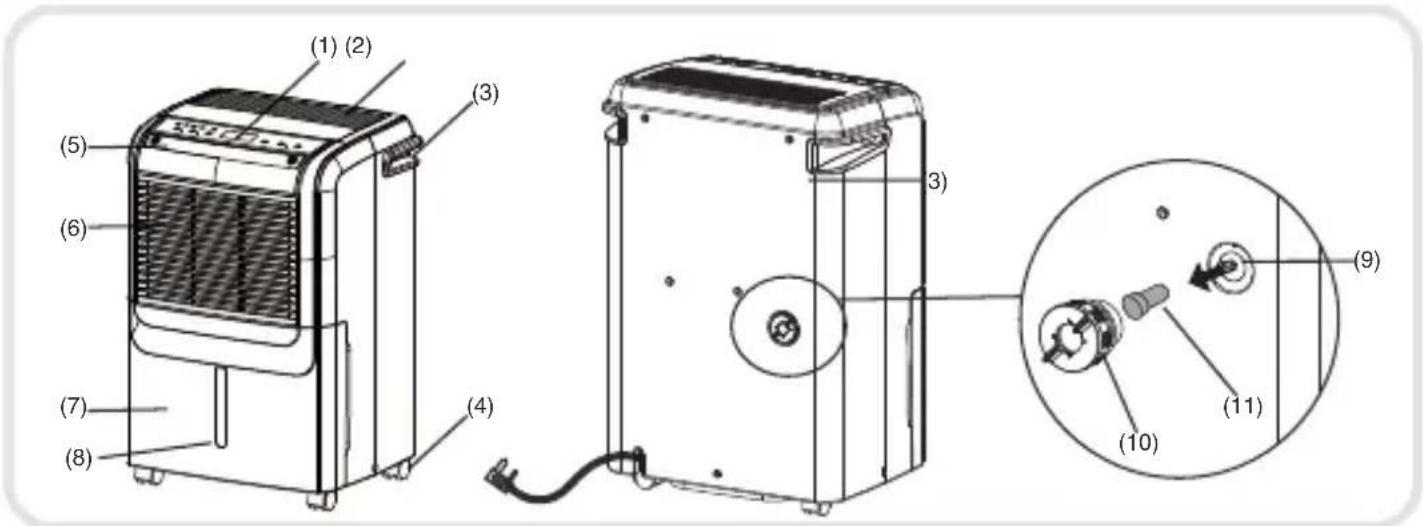 HONEYWELL DH50W - GARANTÍA LIMITADA DE 5 AÑOS - 1