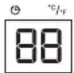 HONEYWELL DH50W - Display de Temperatura / Temporizador - 1