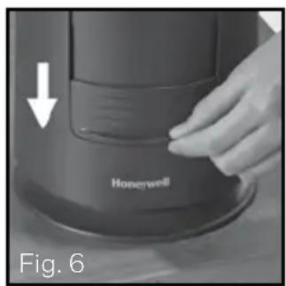 HONEYWELL DreamWeaver HTF400 - ENCENDIDO/APAGADO - 2