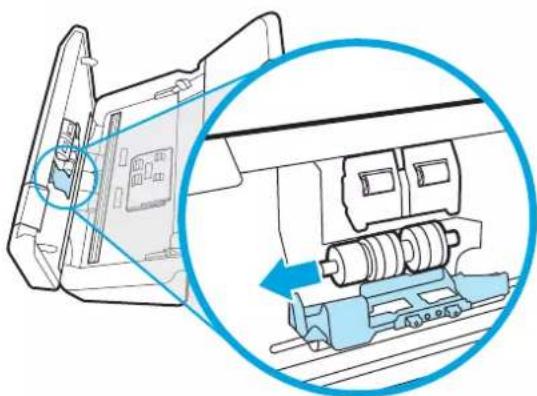HP Scanjet Enterprise Flow N7000 snw1 - Remplacer les rouleaux de séparation - 2