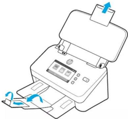 HP Scanjet Enterprise Flow N7000 snw1 - Chargement de documents (modèles 2000 s2, 3000 s4 et N4000 snw1) - 9