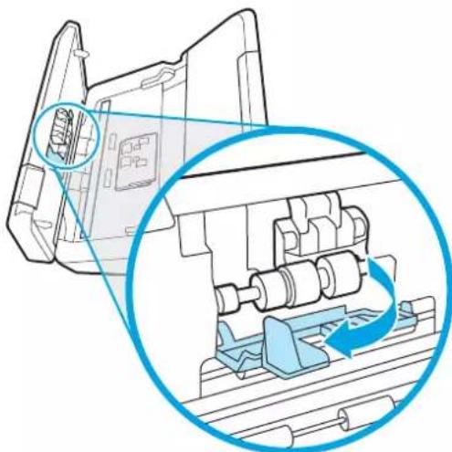 HP Scanjet Enterprise Flow 5000 S5 - Remplacement du module du rouleau d'entraînement - 5