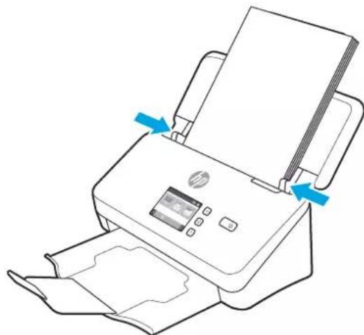 HP Scanjet Enterprise Flow 5000 S5 - Chargement de documents (modèles 2000 s2, 3000 s4 et N4000 snw1) - 8