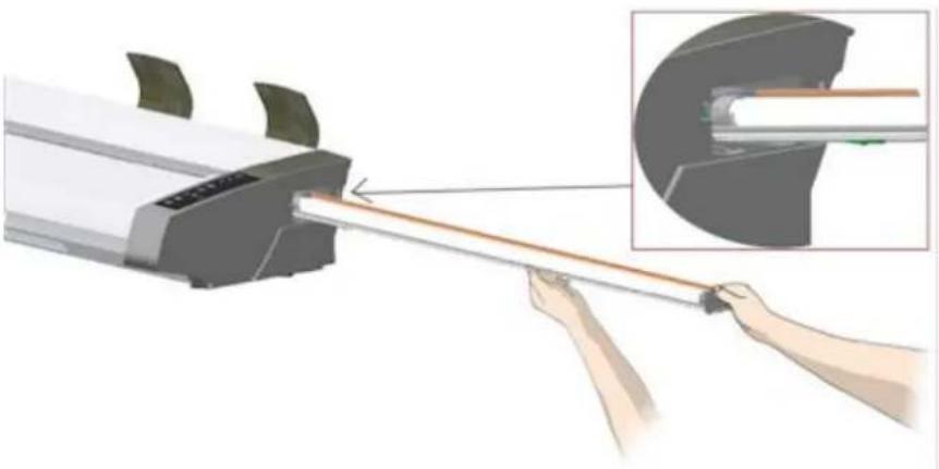 HP Designjet SD - remplacement de la lampe du scanneur - 3