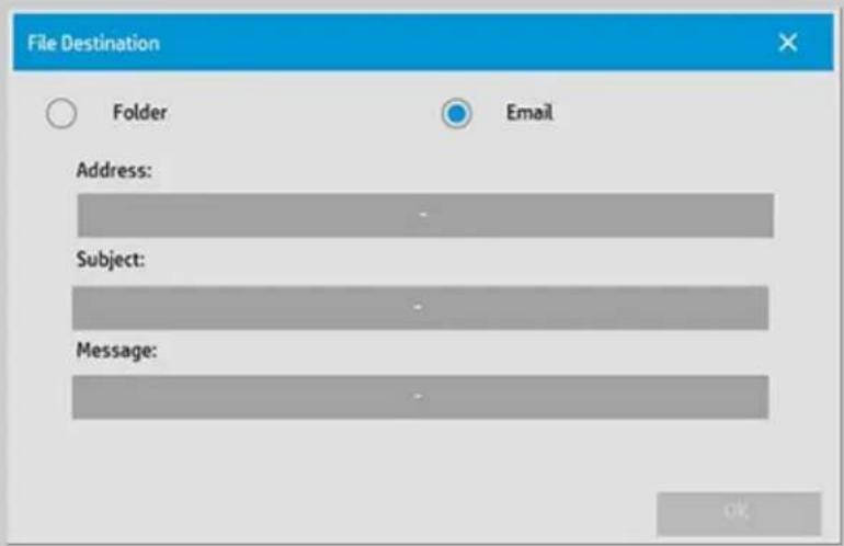 HP Designjet SD - numérisation pour envoyer par e-mail - 1