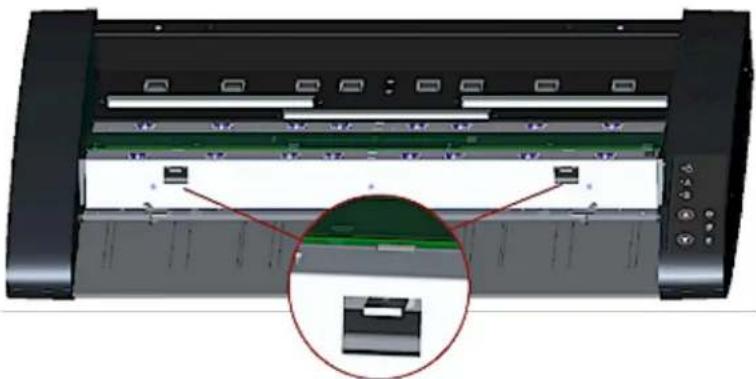 HP Designjet SD - Remplacement de la plaque en verre - 1