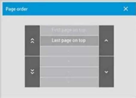 HP Designjet SD - définition de l'ordre des pages - 2