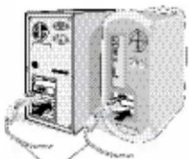NEC MultiSync 1940CX - To attach the MultiSync LCD monitor to your system, follow these instructions: - 1