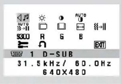 AUTO 9300 R G B 1 D-SUB 31.5 kHz / 60.0 Hz 640X480