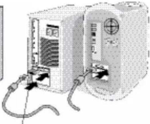 NEC MultiSync 1940CX - To attach the MultiSync LCD monitor to your system, follow these instructions: - 3