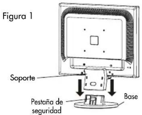Figura 1 Soporte Pestaña de seguridad Base