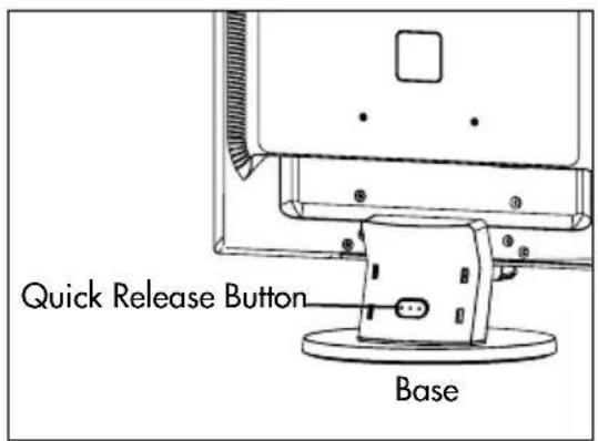 Quick Release Button Base