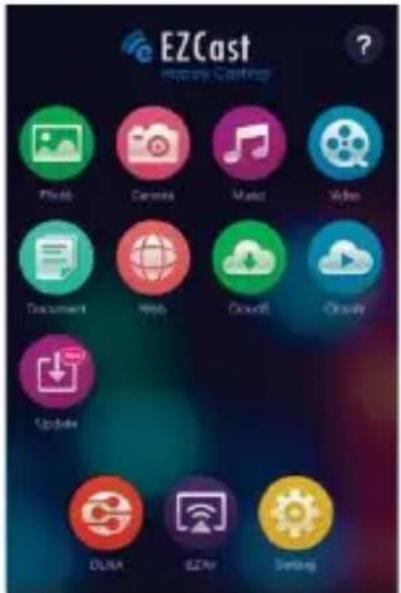 AIPTEK PocketCinema A100W - Apertura di EZCast e accesso al proiettre - 2