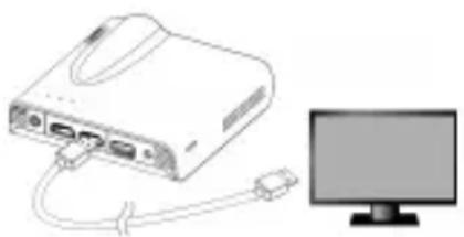 AIPTEK PocketCinema A100W - Sortie HDMI - 1