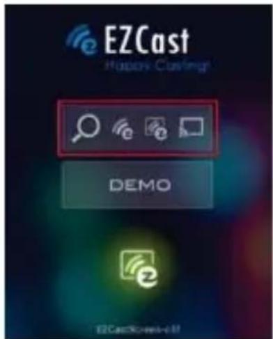 AIPTEK PocketCinema A100W - Apertura di EZCast e accesso al proiettre - 1