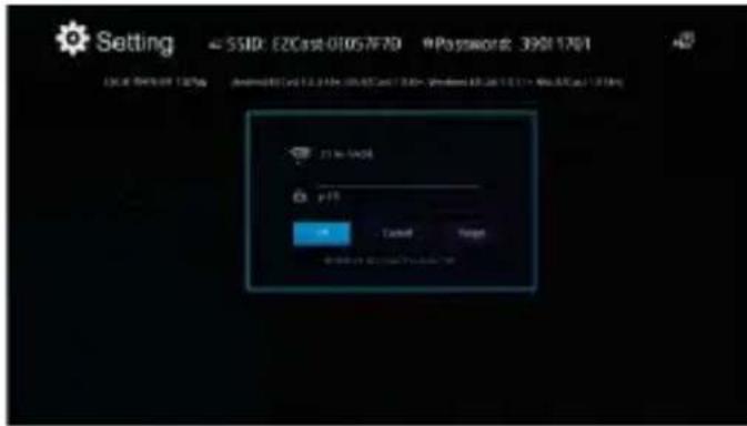 AIPTEK PocketCinema A100W - Impostazione, selezionare e accedere a 'Internet'. - 3