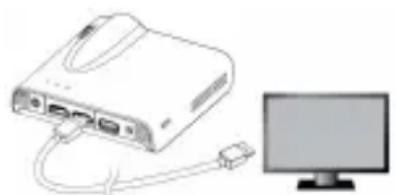 AIPTEK PocketCinema A100W - HDMI Output - 1