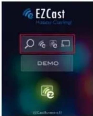 AIPTEK PocketCinema A100W - Ouvrir EZCast et se connecter au projecteur - 1